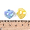 UV Plating Acrylic Beads OACR-M013-07-3