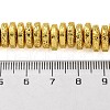 Electroplated Natural Lava Rock Beads Strands G-I360-A05-01-4