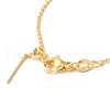 Rack Plating Brass ABS Pearl Pendant Necklaces NJEW-S425-03G-2