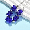 304 Stainless Steel Cable Chain Bracelets BJEW-Z123-01P-3