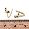 304 Stainless Steel Charms STAS-M327-02G-V-3
