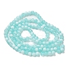 Crackle Glass Beads Strands X1-GLAA-U001-6mm-02-3