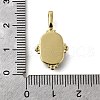 Brass Micro Pave Cubic Zirconia Pendants KK-S523-019G-A-3