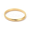 2mm Polished Plain Dome Finger Ring for Girl Women X-RJEW-C012-05F-G-1