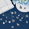AHADERMAKER 15 Styles Alloy Pendants FIND-GA0003-23-4