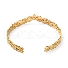 304 Stainless Steel Crown Cuff Bangles BJEW-F457-12G-2