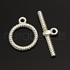 Tibetan Style Alloy Toggle Clasps K08S2022-1