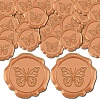 CRASPIRE 100Pcs Adhesive Wax Seal Stickers DIY-CP0011-01A-1