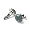 304 Stainless Steel Cuff Buttons G-C185-02P-34-2