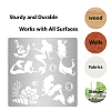 Stainless Steel Cutting Dies Stencils DIY-WH0238-132-6