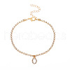 Fashionable and Creative Rhinestone Anklet Bracelets DA6716-15-1