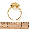 Brass Micro Pave Clear Cubic Zirconia Finger Rings RJEW-C120-29A-G-5