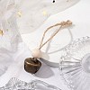 Iron Bell Pendant Decoration HJEW-JM02228-01-2