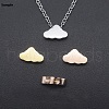 Non-Tarnish 201 Stainless Steel Charms STAS-R109-JA419-1-2