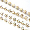 Iron Rhinestone Strass Chains CHC-T002-SS10-02C-1-3