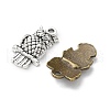   2 bags 2 colors Zinc Alloy Pendants FIND-PH0007-59-2