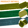 WADORN 4 Yards 4 Colors Frayed Velvet Ribbon SRIB-WR0001-08B-3