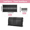 DIY PU Imitation Leather Bag Knitting Set for Purse Making PURS-WH0005-01F-2