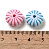 Opaque Acrylic Beads OACR-E039-41-3