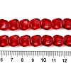 Electroplate Glass Beads Strands EGLA-N012-07N-4