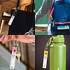 PU Leather & Cotton Name Marker Keychain AJEW-WH0514-037-6