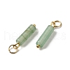 Natural Green Aventurine Pendants STAS-C120-01G-08-2