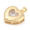 Rack Plating Brass Pendants KK-I710-13B-01-2