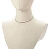 Tarnish Resistant 304 Stainless Steel Wheat Chains Necklace NJEW-JN03591-5