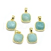 Natural Amazonite Pendants X-G-O176K-05G-1