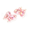 Luminous UV Plating Rainbow Iridescent Acrylic Beads OACR-F006-03C-3