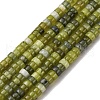 Natural Xiuyan Jade Beads Strands G-L624-I03-2x4mm-2