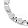 Non-Tarnish 304 Stainless Steel Link Chain Necklaces  NJEW-Q340-02A-P-2