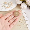   60Pcs 2 Colors Brass Connector Charms FIND-PH0021-02-3