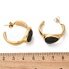 304 Stainless Steel Stud Earrings EJEW-S253-03A-G-7