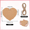 SOFPLATE 200Pcs Blank Kraft Paper Gift Tags CDIS-SP0001-10A-2