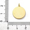 304 Stainless Steel Crystal Rhinestone Pendants STAS-E550-16G-3