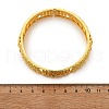 Brass Bangles for Women BJEW-D313-07G-3