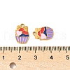 304 Stainless Steel Enamel Charms STAS-R168-01A-G-3