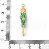 304 Stainless Steel Enamel Pendants STAS-I331-28G-4
