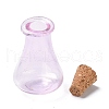 Glass Cork Bottles X1-AJEW-O032-01F-3