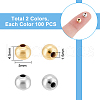 Unicraftale Rack Plating Brass Beads KK-UN0003-16B-3