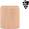 Wood Wax Seal Stamp AJEW-WH0122-007-1
