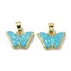 Rack Plating Brass Pendants KK-Q009-07G-05-1