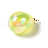 UV Plating Acrylic Pendants FIND-I035-01G-4