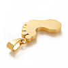 304 Stainless Steel Pendants STAS-L241-040G-2