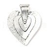 Tibetan Style Alloy Big Pendants TIBEP-F077-01E-1