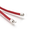 Nylon Twisted Cord Bracelet MAK-M025-133A-2