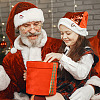 Yilisi 18Pcs 18 Style Christmas Bell & Tree & Sock & Snowman & Candy Cane Enamel Pin JEWB-YS0001-10-18