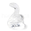 Synthetic Quartz Crystal Sculpture Display Decorations DJEW-Q001-01-1