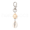 Cowrie Shell Pendant Decorations HJEW-JM03273-01-2